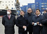В Мурманске ошвартовался новый атомный ледокол "Арктика" 