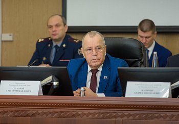 Спикер Думы Сергей Дубовой принял участие в расширенном заседании коллегии Управления МВД России по Мурманской области