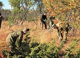 Патриотическая акция прошла у памятника защитникам Заполярья у подножия Муста-Тунтури