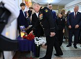  В первой гимназии Мурманска открыт мурал в честь героя специальной военной операции Николая Трапезникова