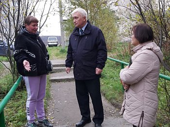 27 сентября продолжаю работу в округе и исполнение наказов избирателей