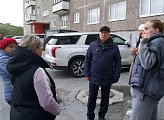 Уважаемые земляки, 7 сентября провел встречи с коллективом Мурманского международного лицея и жителями микрорайона по улице Зои Космодемьянской домов № 15 корпус 2 и № 17 корпус 2