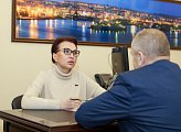 Спикер регионального парламента Сергей Дубовой провел рабочую встречу с депутатом Государственной Думы Татьяной Кусайко