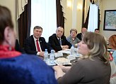  Спикер регионального парламента Сергей Дубовой провел рабочую встречу с представителями саамского сообщества