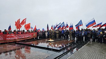 Город-герой Мурманск присоединился к патриотической акции  "Наша Великая Победа"