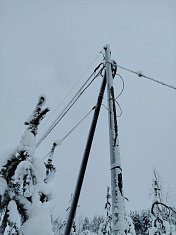 Кабель в Ёнском подняли