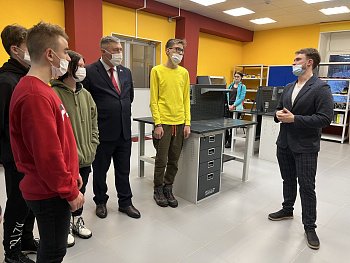 В Мурманском индустриальном колледже прошел день открытых дверей для школьников 