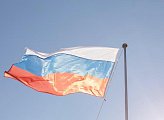 На территории Мурманского морского торгового порта  торжественно поднят российский флаг