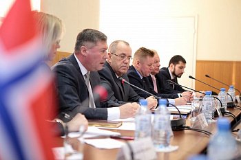Владимир Мищенко принял участие во встрече региональных законодателей с делегацией норвежского парламента (Стортинга)