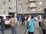 Уважаемые земляки, 7 сентября провел встречи с коллективом Мурманского международного лицея и жителями микрорайона по улице Зои Космодемьянской домов № 15 корпус 2 и № 17 корпус 2