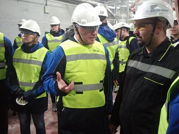 Василий Омельчук посетил Кольскую ГМК