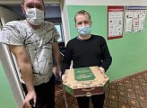Анна Гришко и команда навестили и поздравили с праздником бойцов, проходящих лечение в мед.учреждениях региона