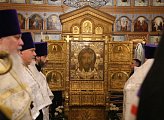  В Североморске состоялся торжественный молебен по случаю прибытия на Северный флот иконы Главного храма Вооруженных Сил Российской Федерации «Спас Нерукотворный» 
