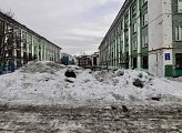 Роман Пономарев направил запросы, связанные с очередным складированием снежных масс во дворах