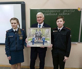 16 декабря состоялась очередная встреча с кадетами Кадетской школы города Мурманска