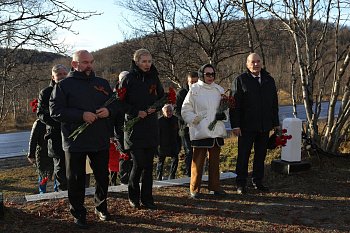 Андрей Иванов,  руководитель фракции Партия пенсионеров принял участие в мероприятиях приуроченных  к  80-й годовщине разгрома немецко-фашистских войск в Заполярье
