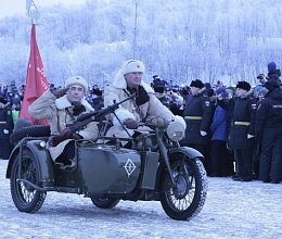 Торжественный митинг в честь 100-летия Рабоче-крестьянской Красной Армии 24.02.18