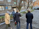 Роман Пономарев : ограждения в палисадниках дома №4 по улице Самойловой восстановлены благодаря проекту "Инициативы двора"