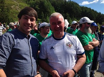 В Кандалакшском районе Василий Омельчук принял участие в торжественном мероприятии, посвященном 80-летию присвоения Кандалакше статуса города 