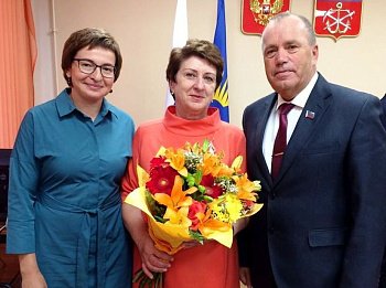 Председатель областной Думы Сергей Дубовой принял участие в заседании Совета депутатов Кольского района