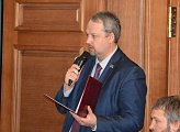 Депутат регионального парламента Максим Иванов поздравил с 20-летием Свято-Вознесенского кафедрального собора г. Мончегорска жителей города, прихожан и настоятеля храма