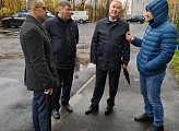 В Ковдоре с рабочим визитом побывали Владимир Мищенко и Василий Омельчук