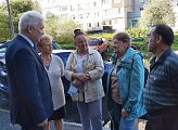 Уважаемые земляки, 10 июня состоялись две встречи с жителями микрорайонов домов № 17 по улице Достоевского и № 5 по улице Баумана