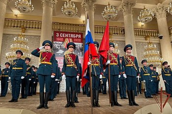 Первый заместитель Председателя областной Думы Владимир Мищенко участвовал в торжествах по случаю юбилея окончания Второй мировой войны