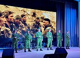 В Оленегорске прошел гала-концерт ХХХ фестиваля солдатской песни "С боевыми друзьями встречаюсь, чтобы памяти нить не прервать..."