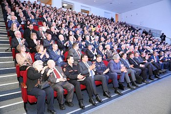 Василий Омельчук принял участие в мероприятии,  в ходе которого был заслушан ежегодный доклад губернатора.