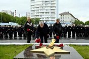 В День памяти и скорби в Североморске Юрий Шадрин принял участие в памятных мероприятиях