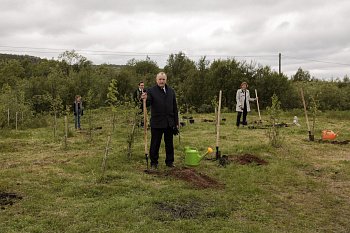 Сад памяти вырастет в Долине Славы