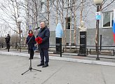 В Мурманске на Аллее писателей открыт мемориальный бюст краеведу Кольского Заполярья Михаилу Орешете