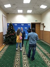 Артур Попов дал комментарии телеканалу ГТРК «Мурман» по вопросу принятия закона о повышении транспортного налога в регионе