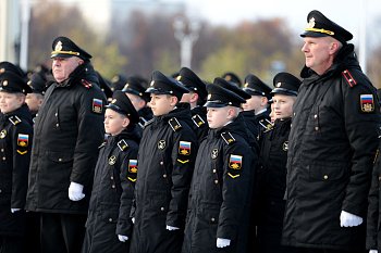 В Мурманске состоялось торжественное посвящение в нахимовцы