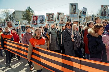 Василий Омельчук в Полярных Зорях принял участие в торжественных мероприятиях, посвященных Дню Победы