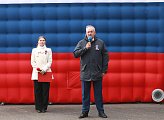 Мурманчане празднуют День Государственного флага