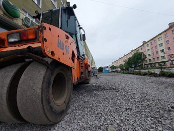 В Мурманской области проводятся масштабные работы по дорожному ремонту