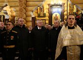  В Североморске состоялся торжественный молебен по случаю прибытия на Северный флот иконы Главного храма Вооруженных Сил Российской Федерации «Спас Нерукотворный» 