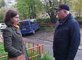 Уважаемые земляки, 10 сентября провел встречи с коллективом гимназии № 7 города Мурманска и с жителями микрорайонов по улице Бочкова дома № 5 и улице Достоевского дома № 8