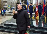 В Мончегорске открыли стелу в честь присвоения почетного звания "Город трудовой доблести"
