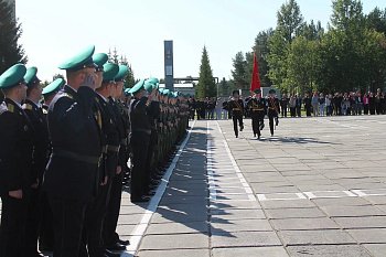 В Алакуртти прошла торжественная церемония приведения к Военной присяге молодых пограничников 