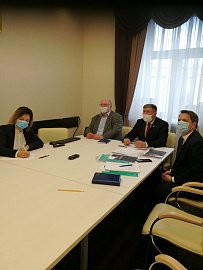 Руководитель фракции Владимир Мищенко принял участие в первом вебинаре партийного проекта "Локомотивы роста"