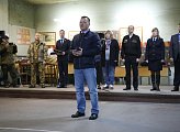 Депутат областной Думы Андрей Фоменко приветствовал участников региональных соревнований и эстафеты среди военно-патриотических клубов области