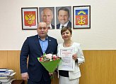 Александр Богович провёл рабочую встречу с председателем Комитета по образованию Администрации г. Оленегорска Валентиной Решетовой.