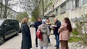 Роман Пономарев провел встречу с жителями дома №13 по улице Полярные Зори