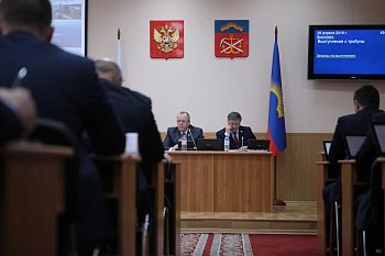 Состоялось очередное заседание Мурманской областной Думы 