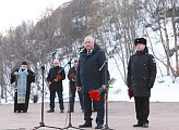 В Заозерске почтили память экипажа атомной подводной лодки "Комсомолец"