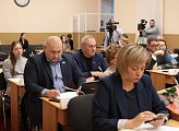 В Думе состоялись рабочие встречи Губернатора области  Андрея Чибиса с депутатами фракций регионального парламента