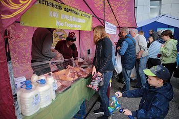 В Коле прошла сельскохозяйственная осенняя ярмарка